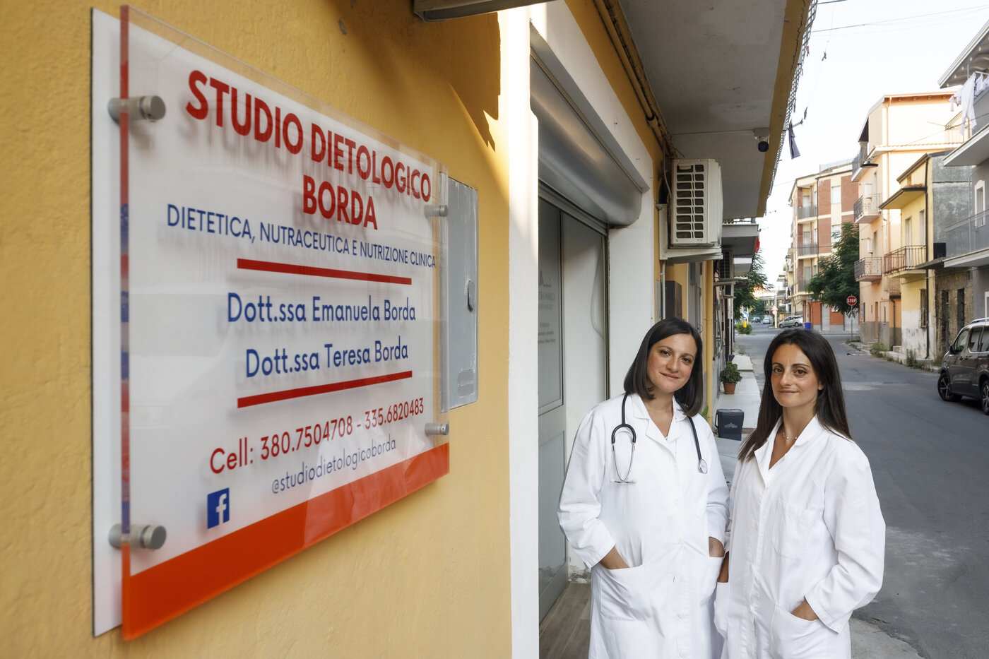 Teresa ed Emanuela Borda, Nutrizioniste a Cutro